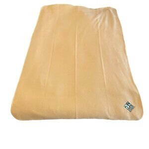 National Wildlife Federation Tan Lightweight Fleece Blanket Throw 38x61” Camping